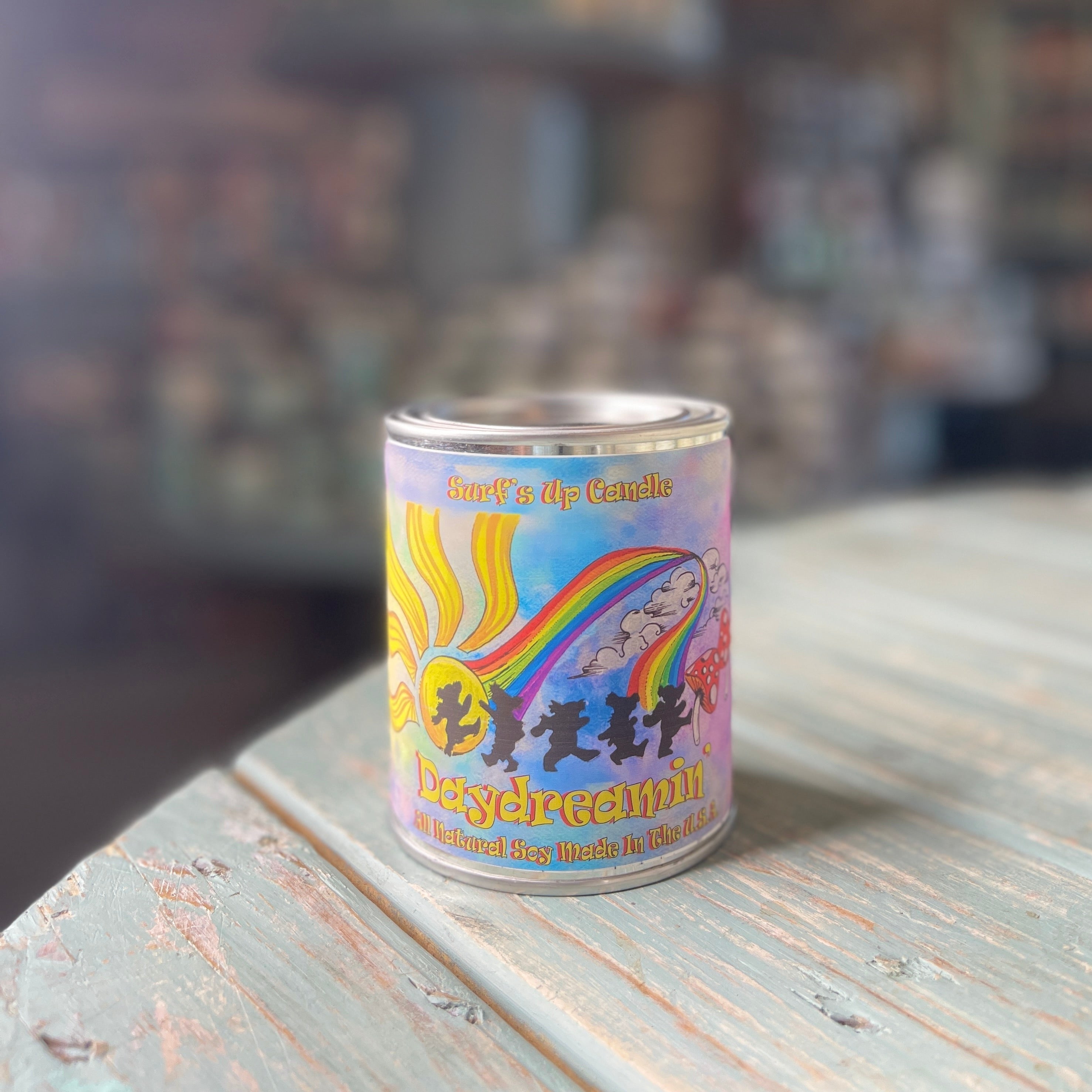 Daydreamin' Rainbow Paint Can Candle- Grateful Dead Inspired Collection