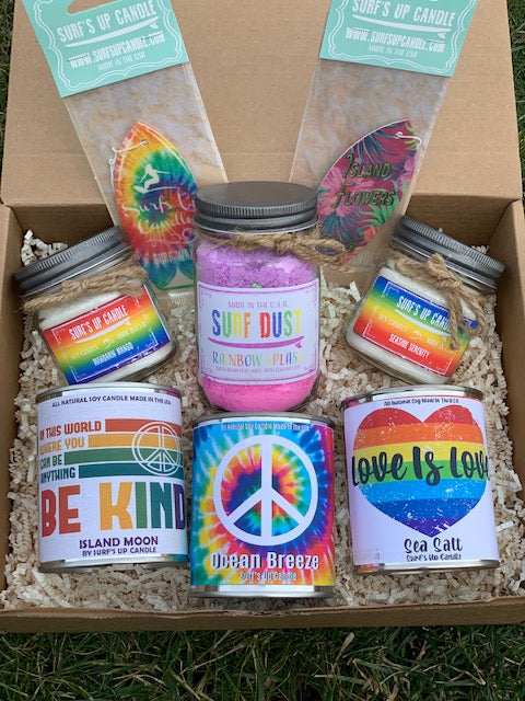 Rainbow Tie Dye Gift Box