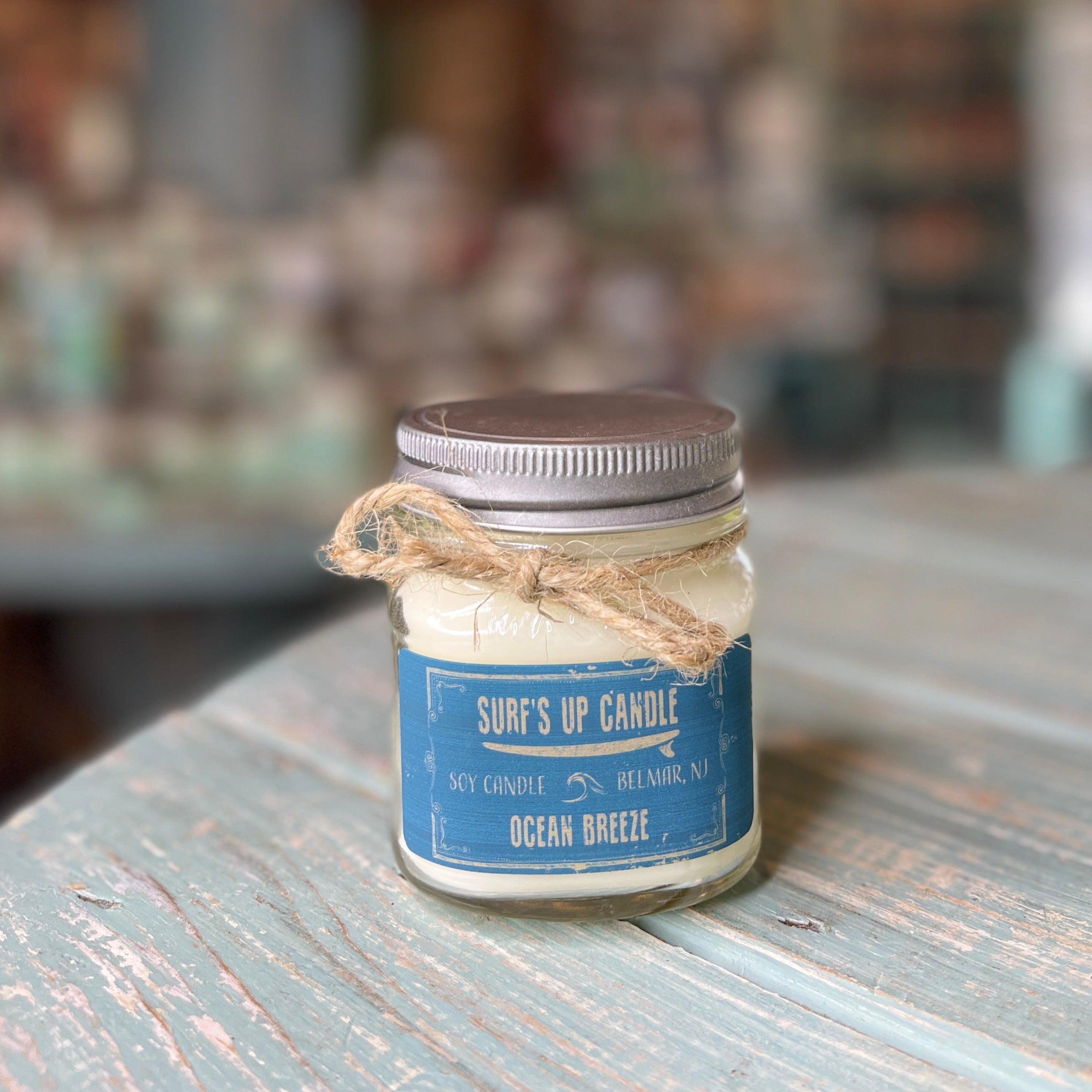Ocean Breeze Mason Jar Candle - Original Collection
