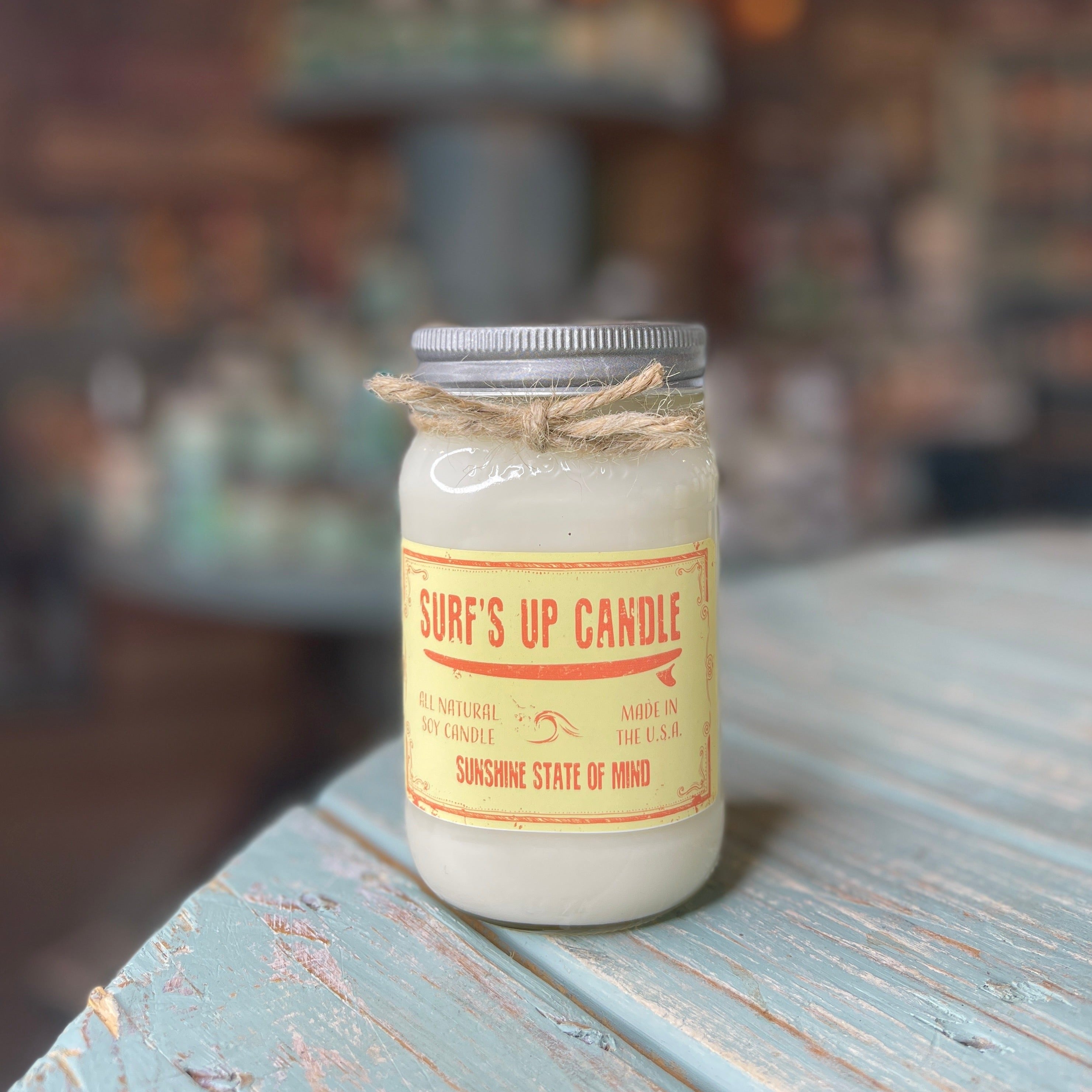 Sunshine State Of Mind Mason Jar Candle - Original Collection