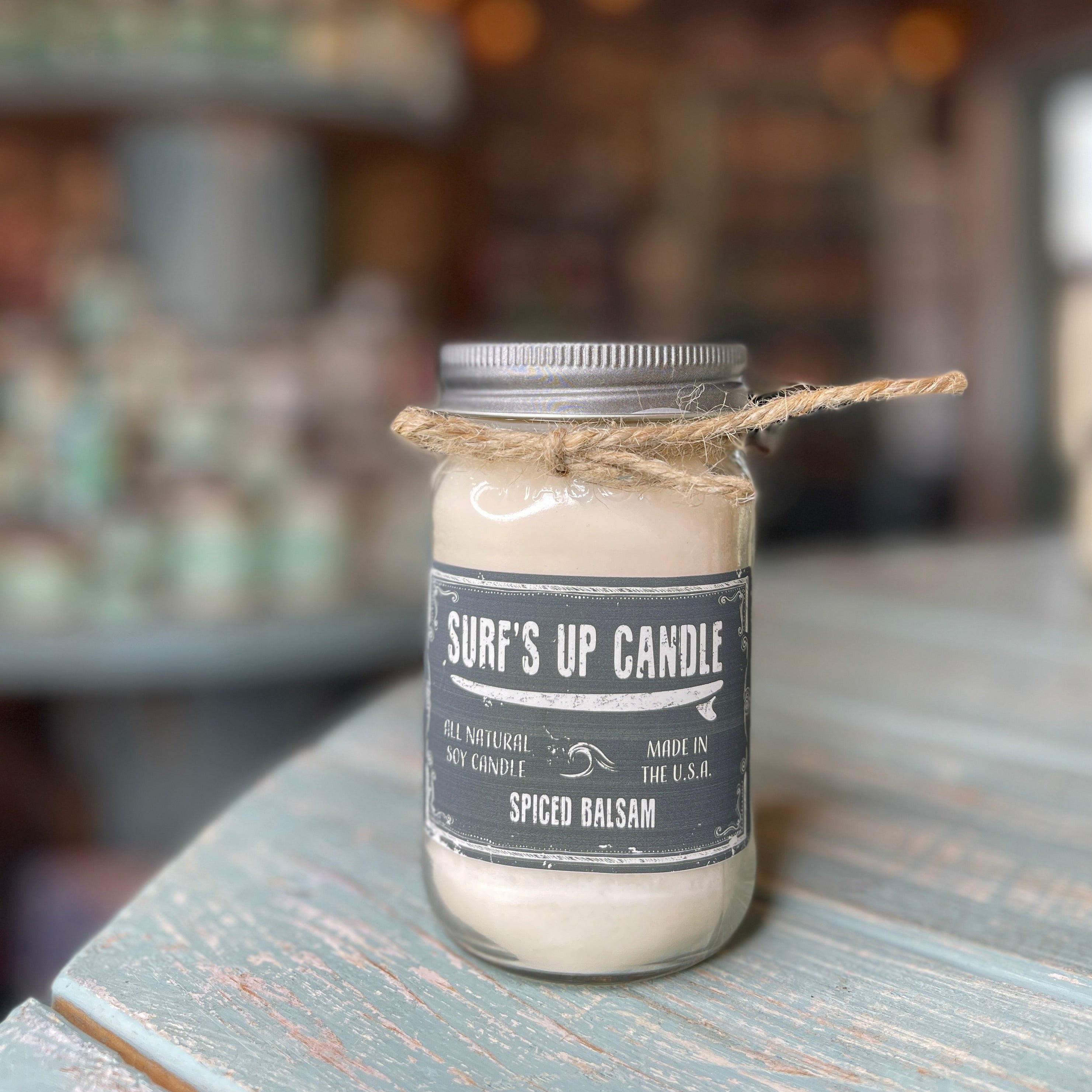 Spiced Balsam Mason Jar Candle - Original Collection