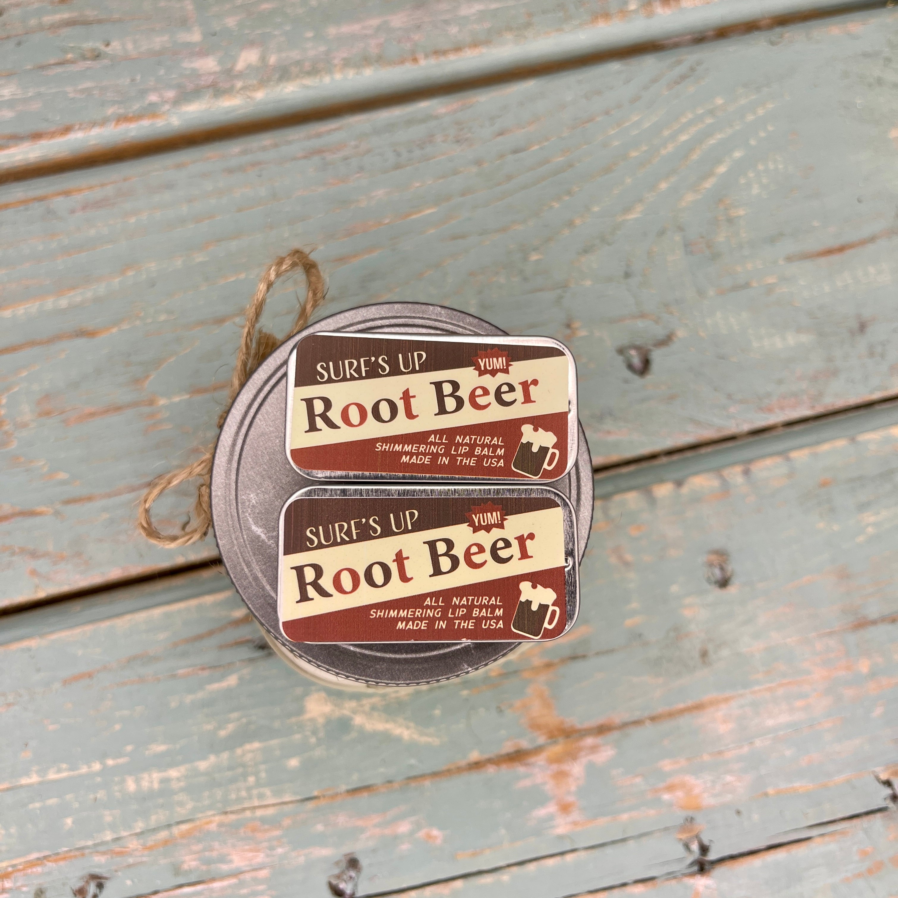 Root Beer Shimmering Lip Balm - Pack of 2