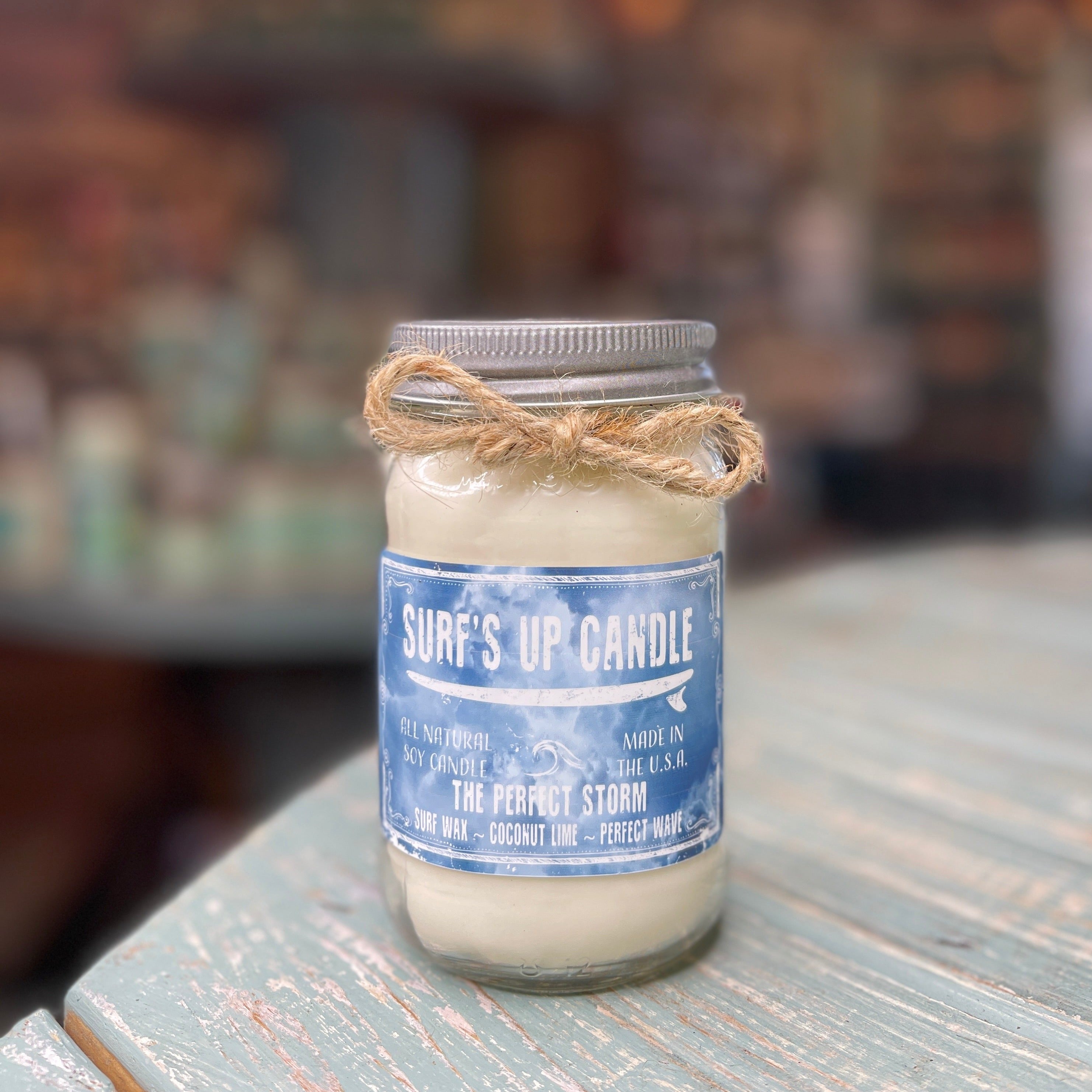 The Perfect Storm - Layered Mason Jar Candle