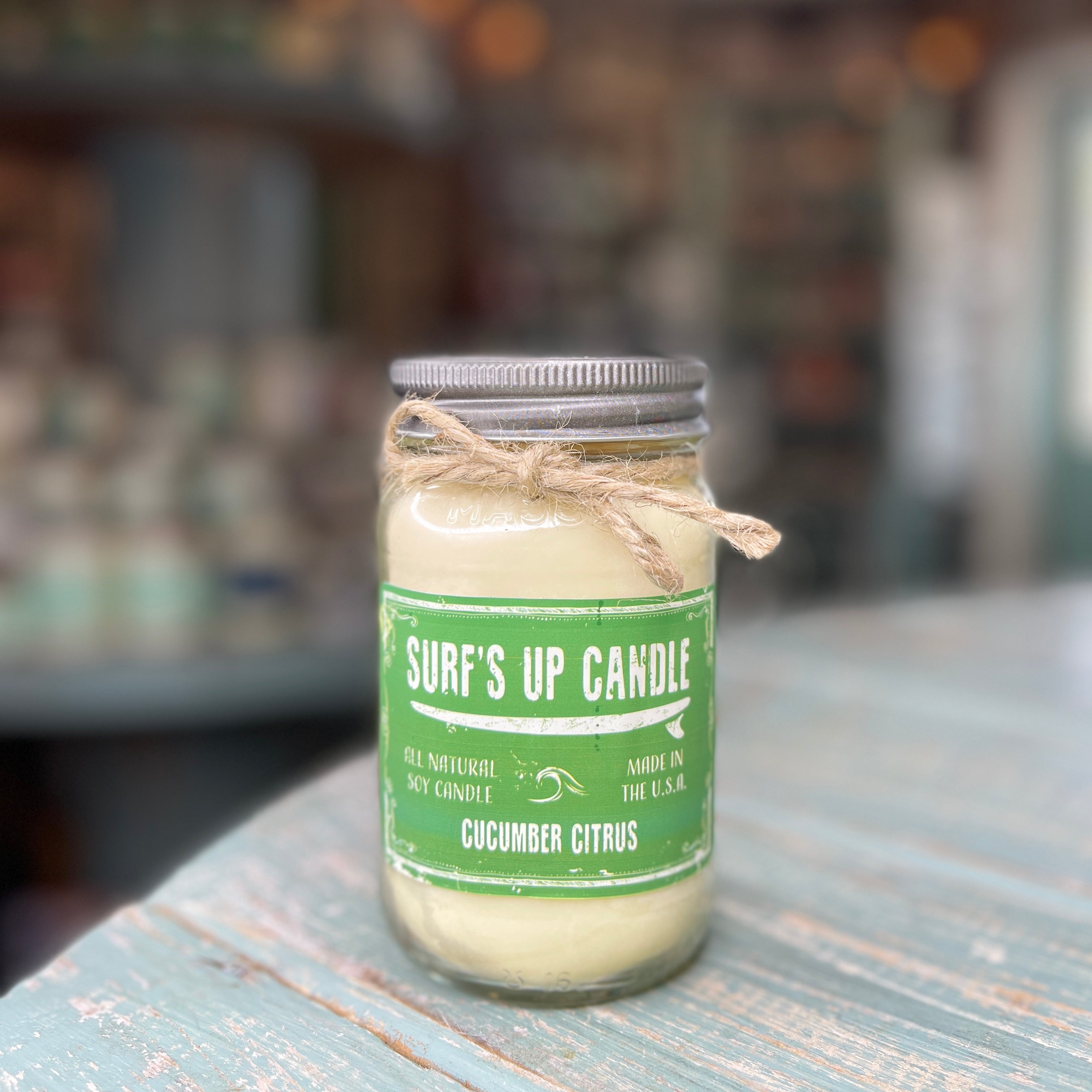 Cucumber Citrus Mason Jar Candle - Original Collection