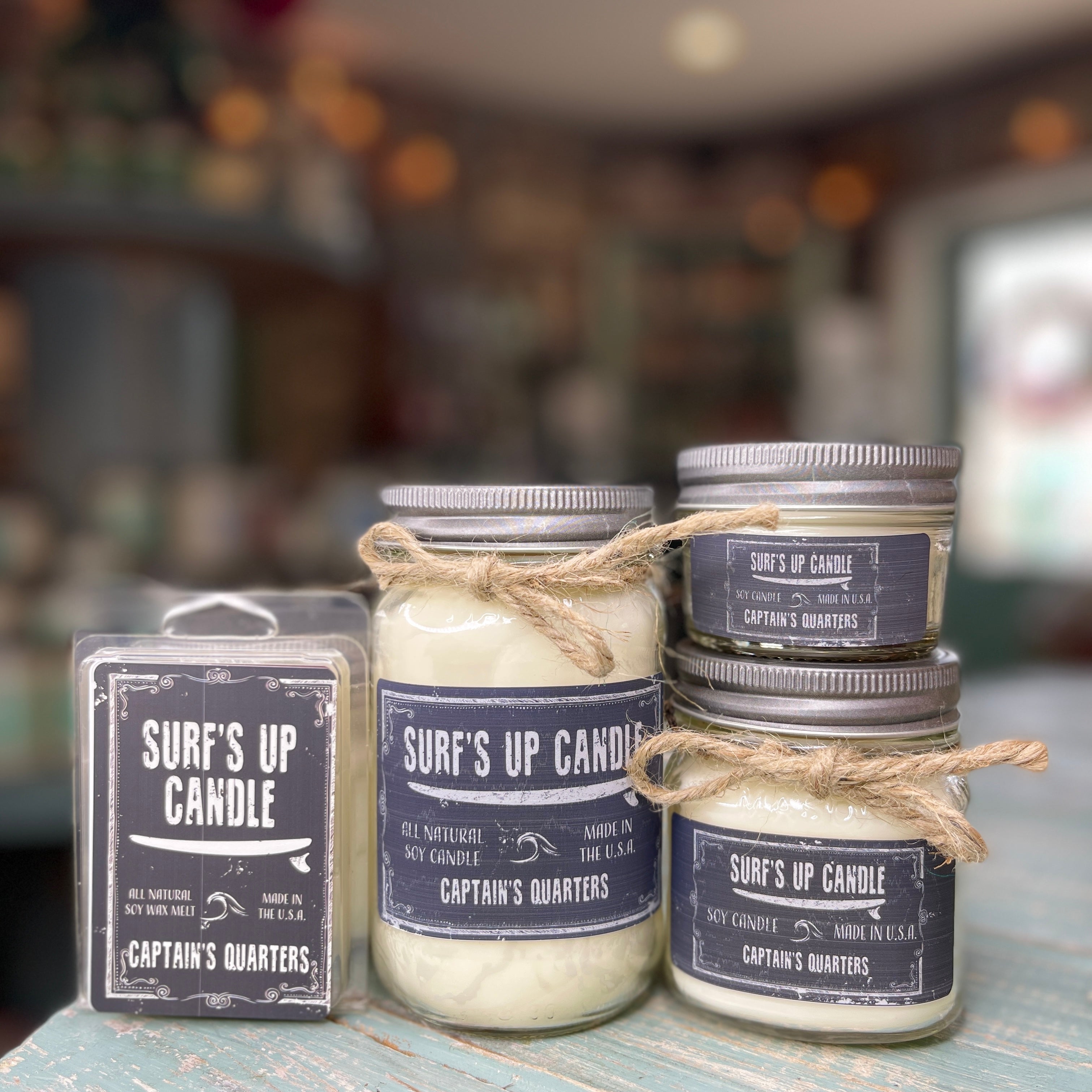 Captains Quarters Mason Jar Candle - Original Collection