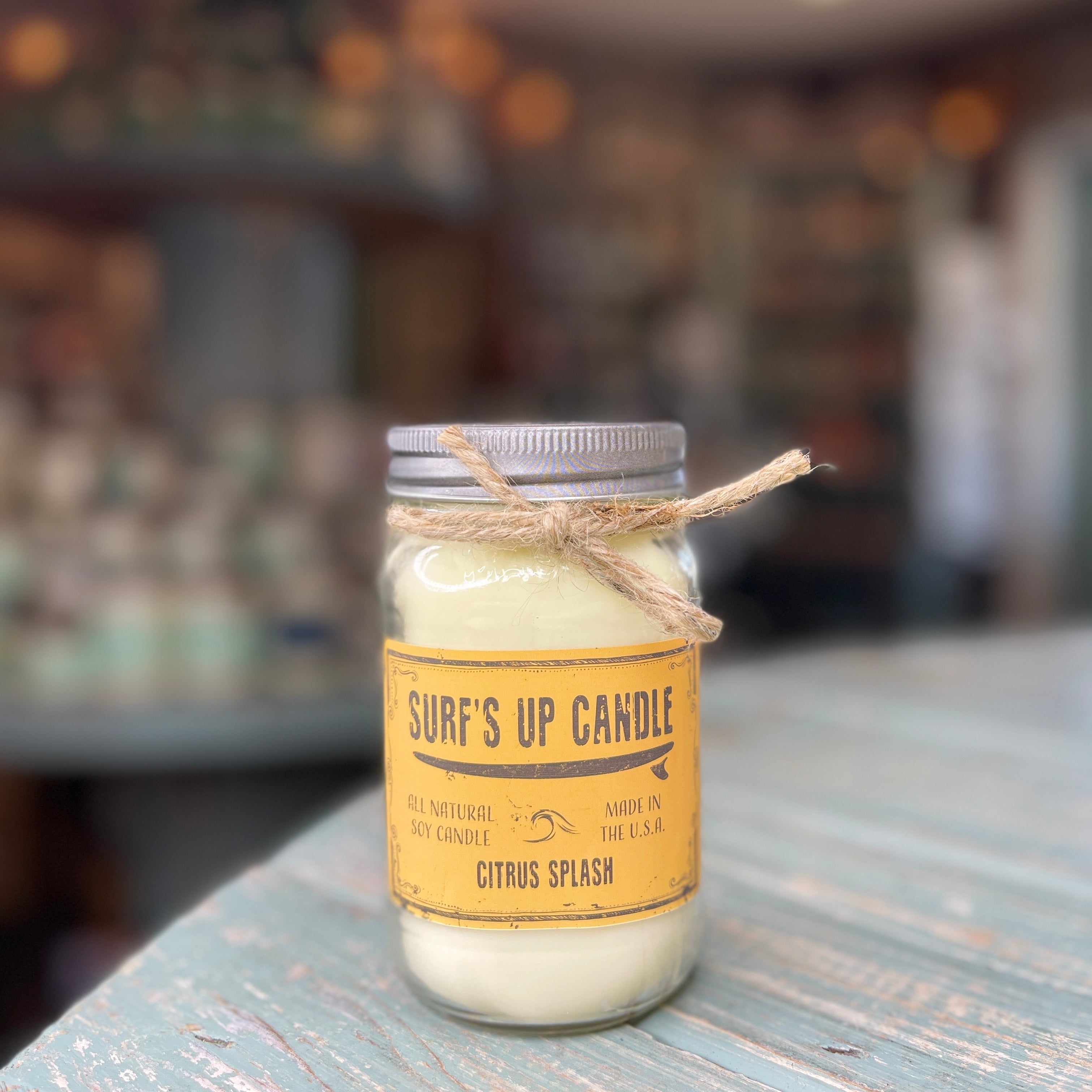 Citrus Splash Mason Jar Candle - Original Collection