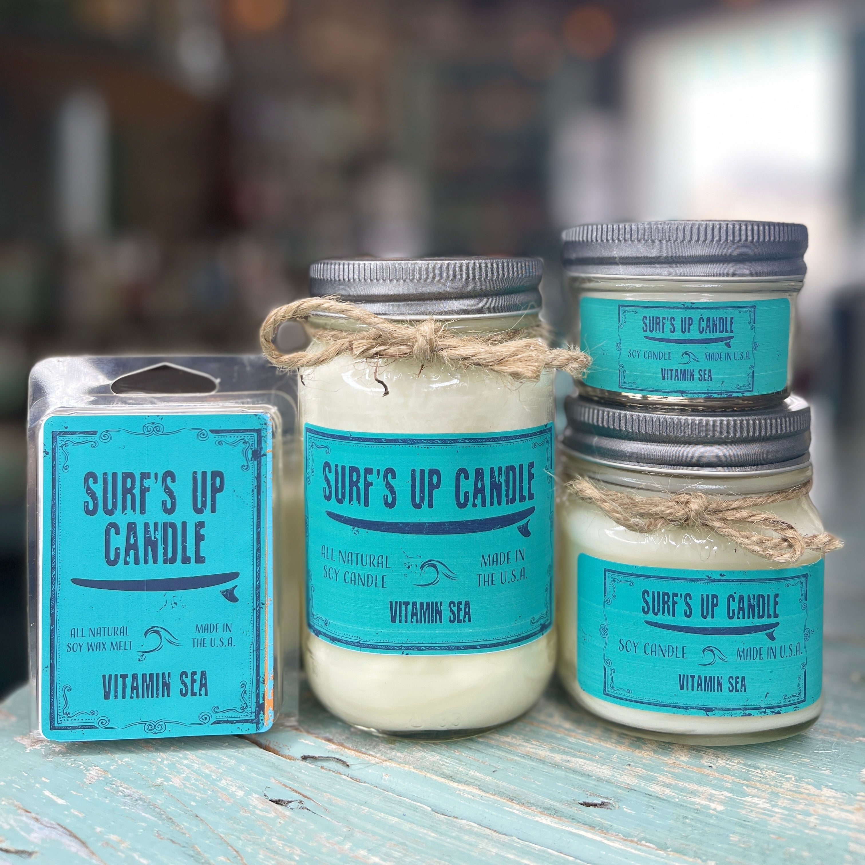 Vitamin Sea Mason Jar Candle - Original Collection