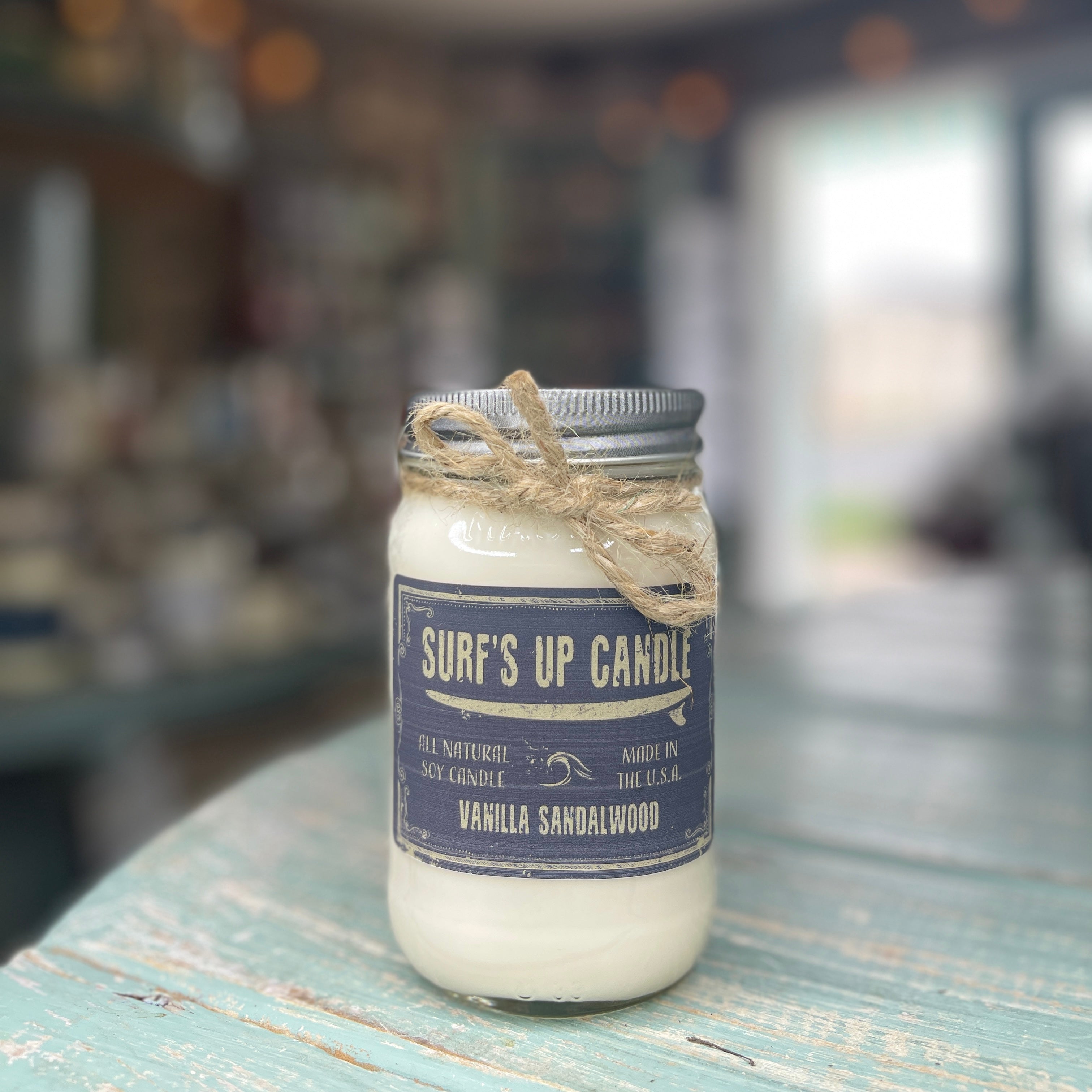 Vanilla Sandalwood Mason Jar Candle - Original Collection