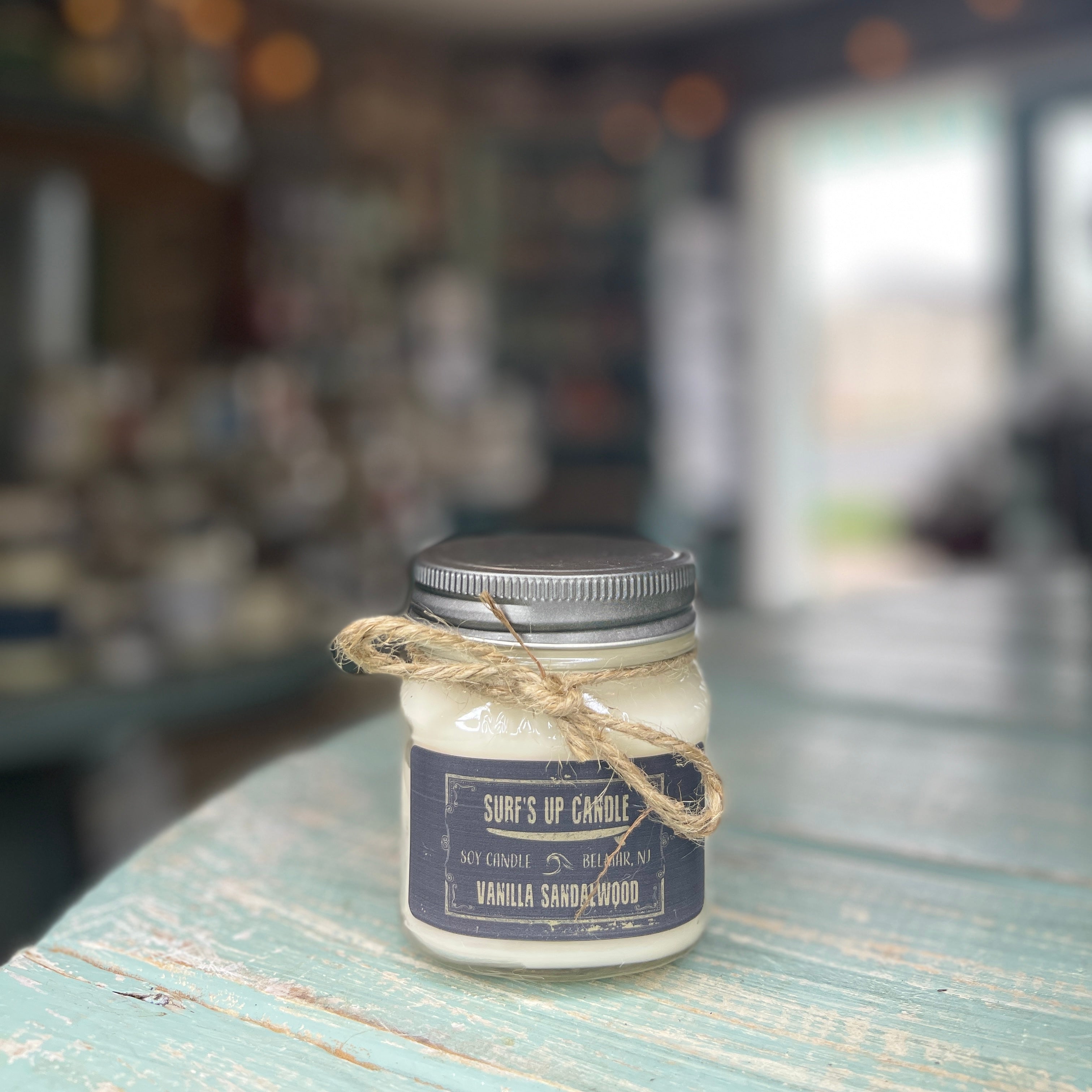 Vanilla Sandalwood Mason Jar Candle - Original Collection