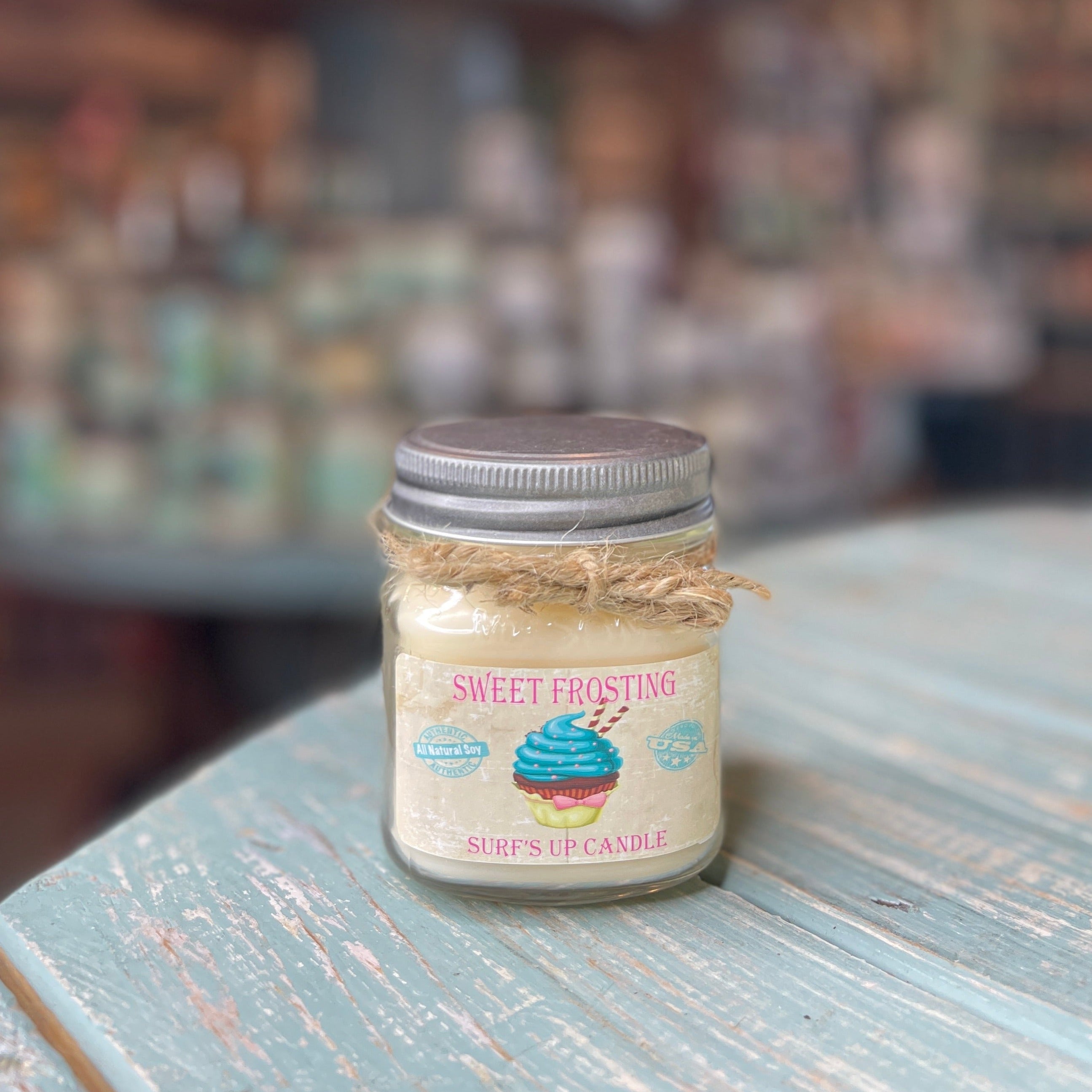 Sweet Frosting Mason Jar Candle - Vintage Collection