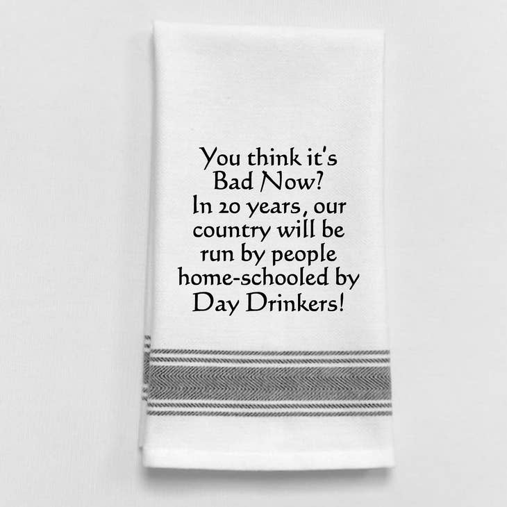 Country Run by Day Drinkers - Towel