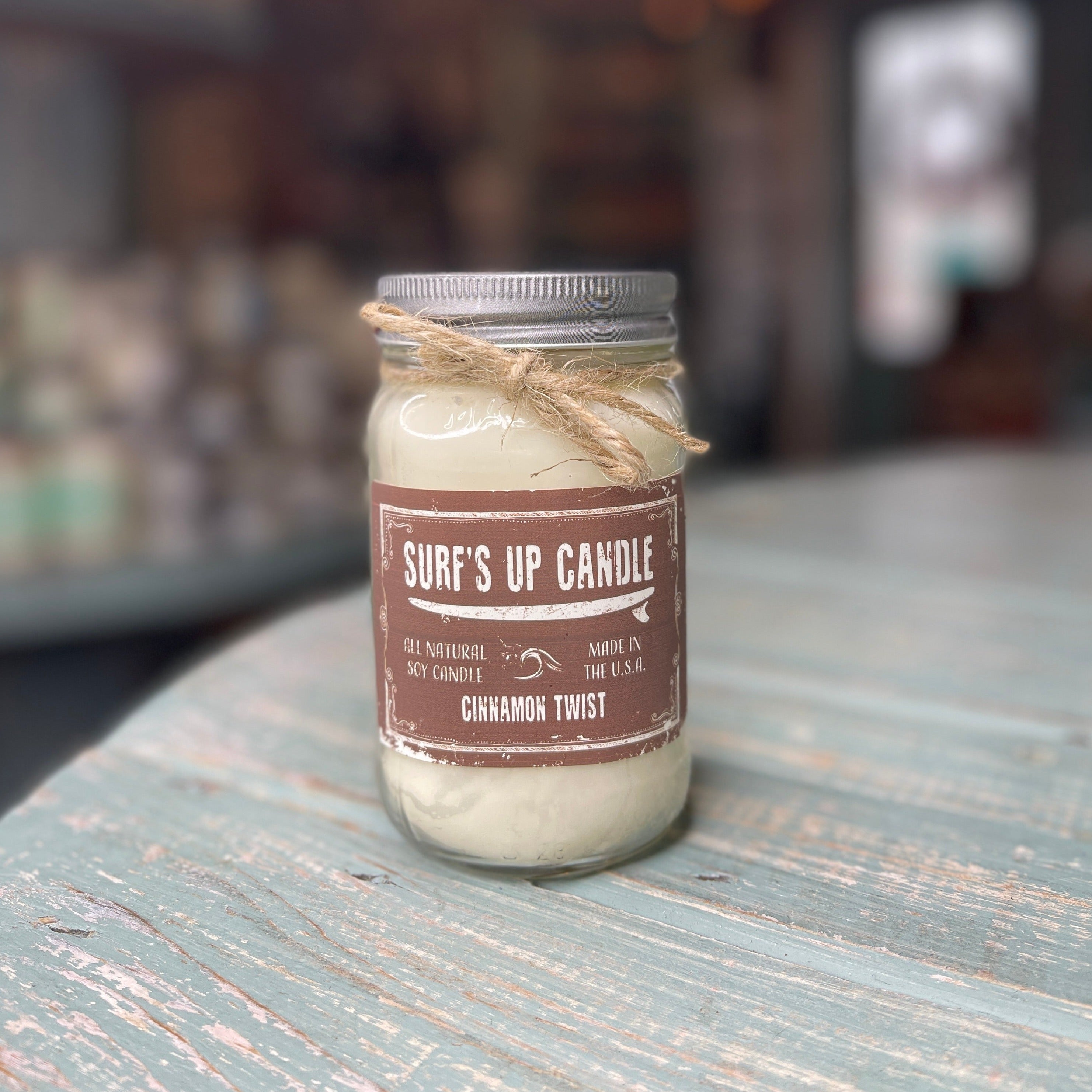 Cinnamon Twist Mason Jar Candle - Original Collection