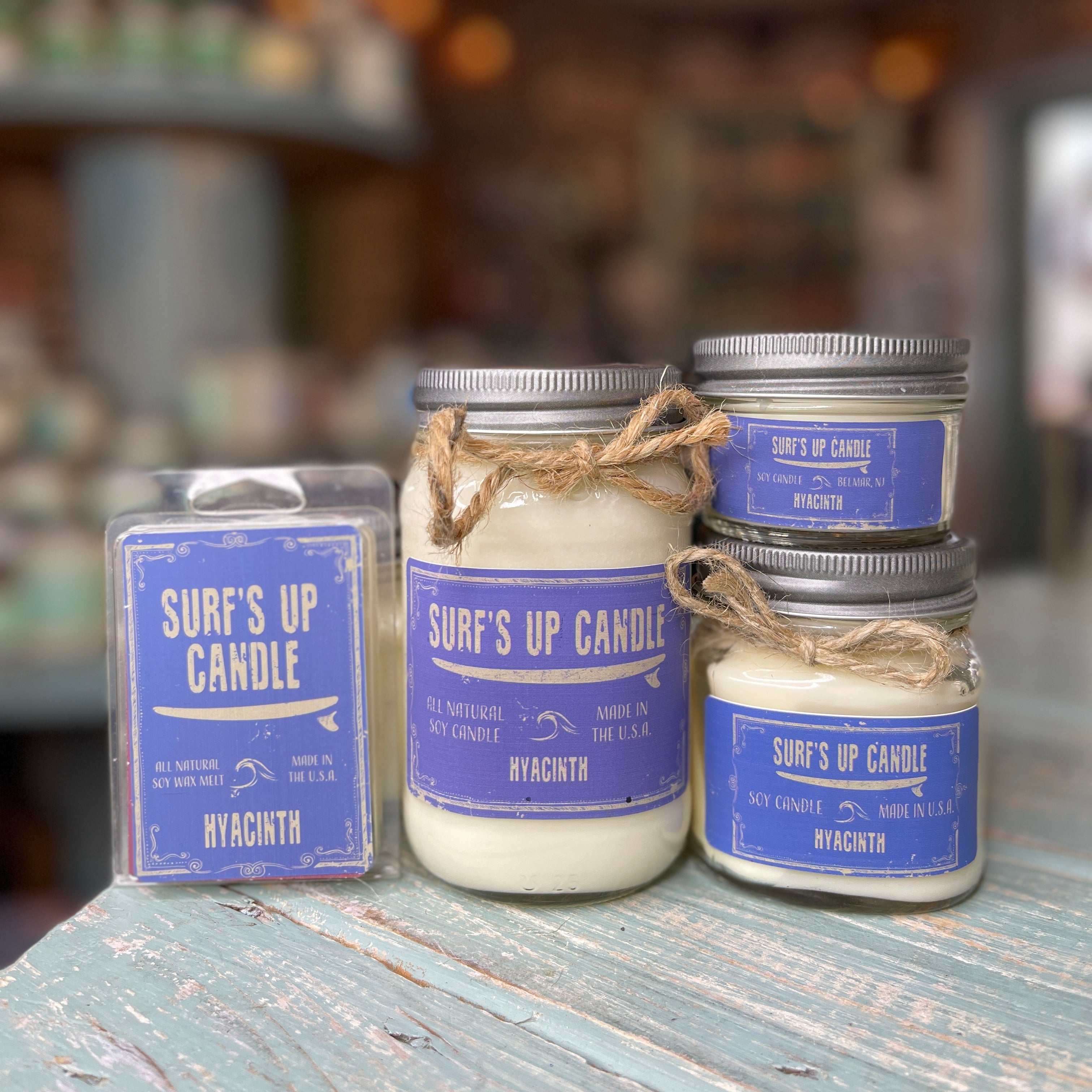 Hyacinth Mason Jar Candle - Original Collection